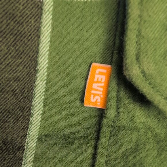 Levi's Men's Fleece-Lined Plaid Shirt Jacket M - Picture 6 of 13